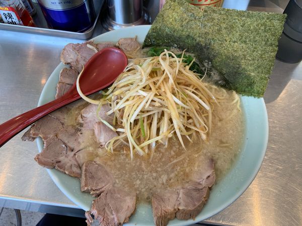 「ネギチャーシューラーメン」@ラーメンショップ 椿 牛久店の写真