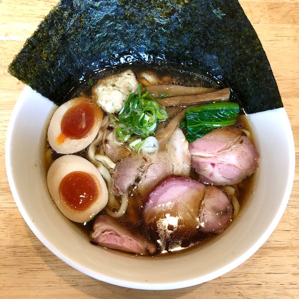 「特製醤油そば ￥1100」@麺処 いち林の写真