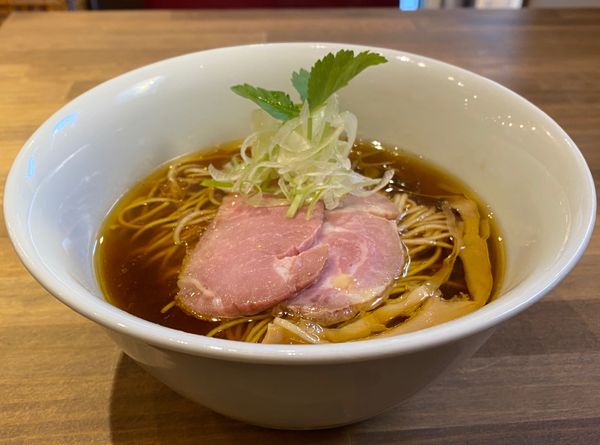 「中華そば800円」@中華そば 麺壁九年 本店の写真