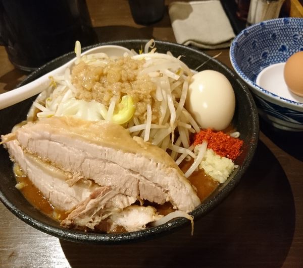 「限定 二郎系らーめん 味噌バージョン」@麺処 青野の写真