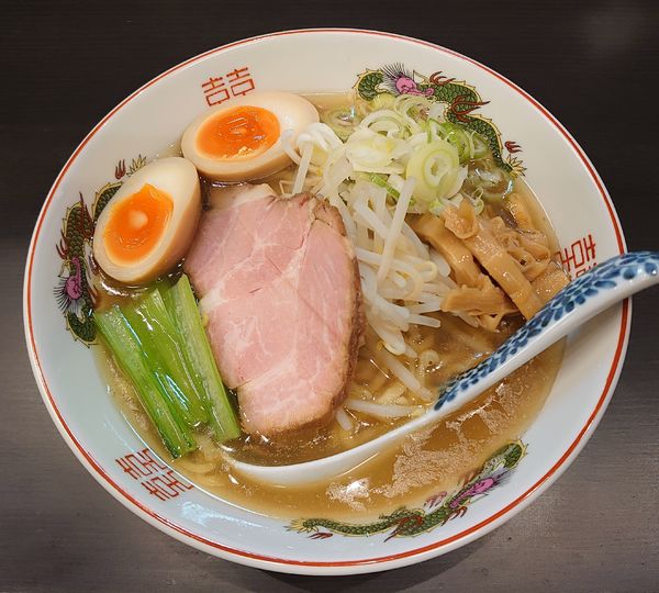 「味玉塩(850円)」@中華麺きなりの写真