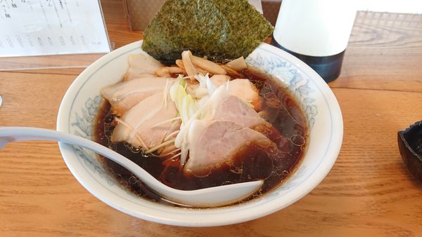 「黒中華のチャーシュー麺」@森商店の写真