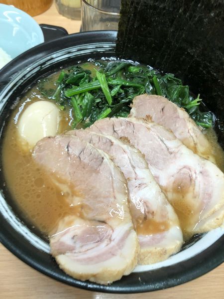 「特別ラーメン」@横浜ラーメン 武蔵家 日吉店の写真