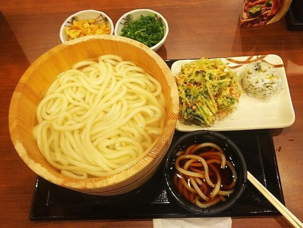 「釜揚特半額250円」@丸亀製麺 米沢店の写真