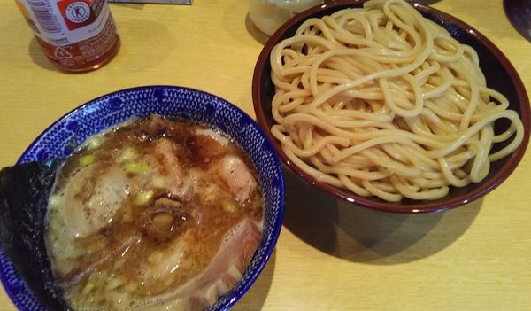 「つけ麺半チャーシュー」@くり山の写真
