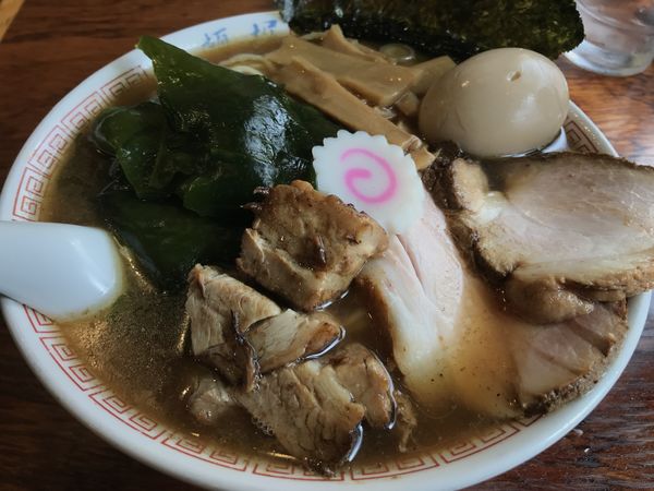 「特製中華そば 中」@中華めん処 道頓堀の写真