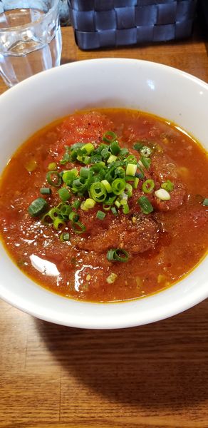 「特製とまとラーメン」@べんべら庵の写真