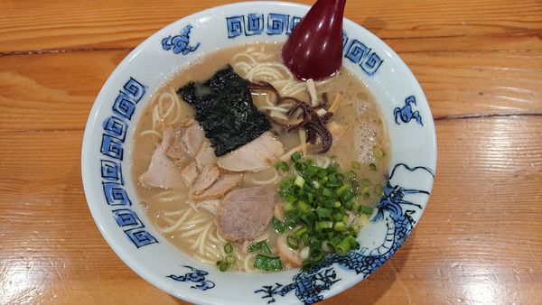 「らーめん　７００円」@再来軒の写真