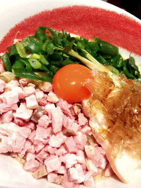 「鰹オイルの塩まぜそば」@麺や 凛の写真