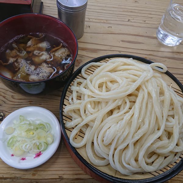 「もりうどん(肉ネギ)660円」@元祖田舎っぺうどん 北上尾店の写真