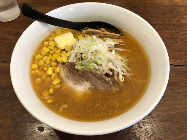 「味噌バターコーン」@札幌味噌麺 優の写真