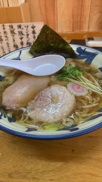「ワンタン麺」@中華そば屋 佐藤の写真