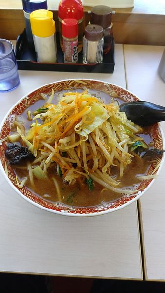 「秩父みそﾀﾝﾒﾝ(太麺)」@あぢとみ食堂の写真