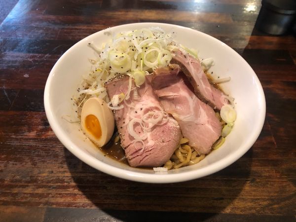 「特別限定　ブラック和えそば」@オリオン食堂の写真