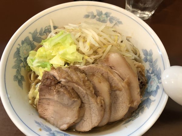 「ラーメン　豚マシ　アブラ」@らーめん陸の写真