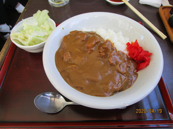 「カツカレーライス 1000円」@そば清の写真