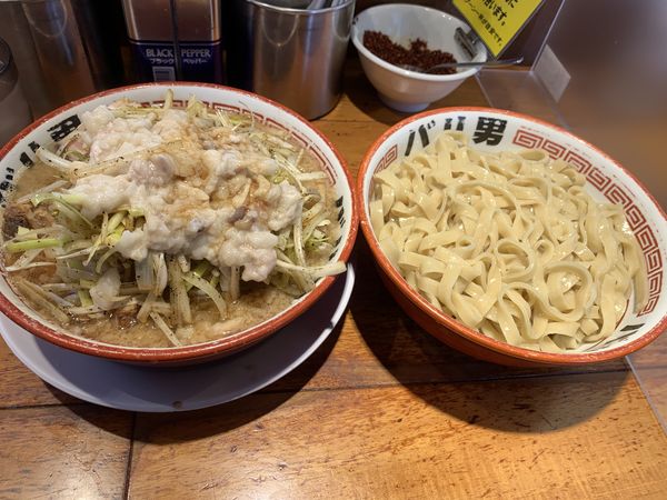 「つけ麺」@らーめん バリ男 新橋本店の写真