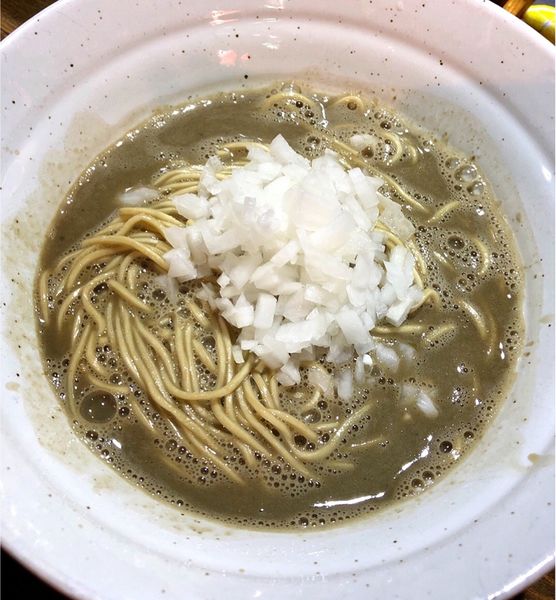 「【期間限定】濃厚煮干(かけバージョン)」@ラーメン屋ジョンの写真