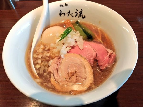 「期間限定 3段仕込みの煮干しそば」@麺処 わた琉の写真