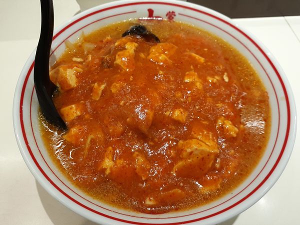 「蒙古タンメン+麻婆大盛」@蒙古タンメン中本 横浜店の写真