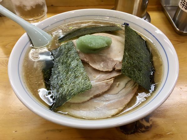 「チャーシューメン ＋ ニンニクＳ」@ホープ軒本舗 吉祥寺店の写真