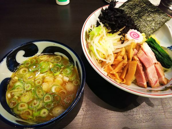 「つけ麺バラ海苔」@中華麺きなりの写真
