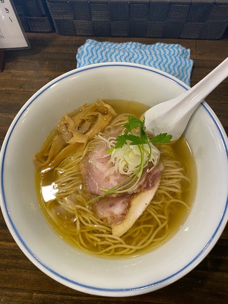 「塩らぁ麺」@らぁ麺  麦一粒の写真