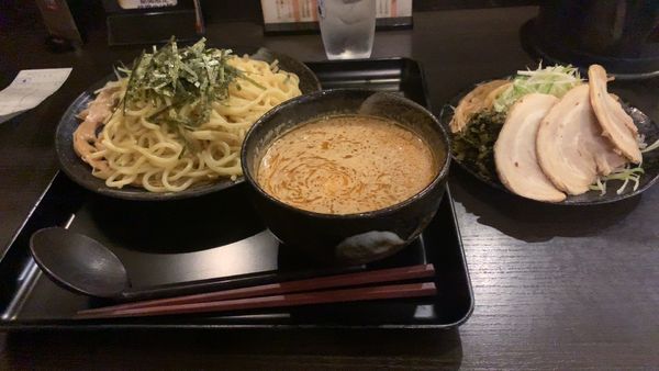 「味噌つけ麺(得トッピング)」@もちもちの木 福島店の写真
