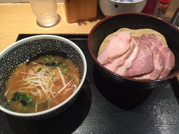 「チャーシュー濃厚魚介つけ麺」@麺屋 一燈の写真