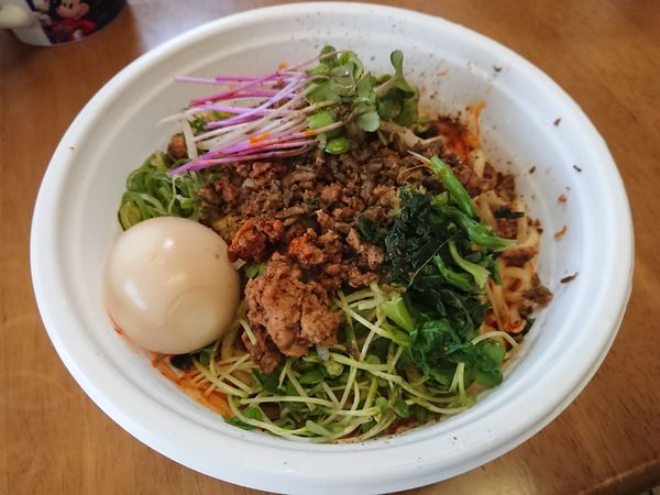 「汁なし担々麺850円(テイクアウト)」@中華蕎麦 瑞山（ZUIZAN）の写真