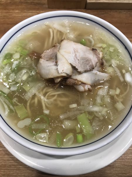 「バラそば、塩」@玉 バラそば屋 中野店の写真