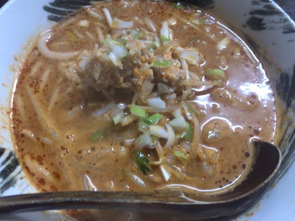 「辛味噌坦々麺900円」@麺屋Ossanの写真