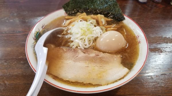 「味玉本節そば　並」@らあめん 寸八 総本店の写真