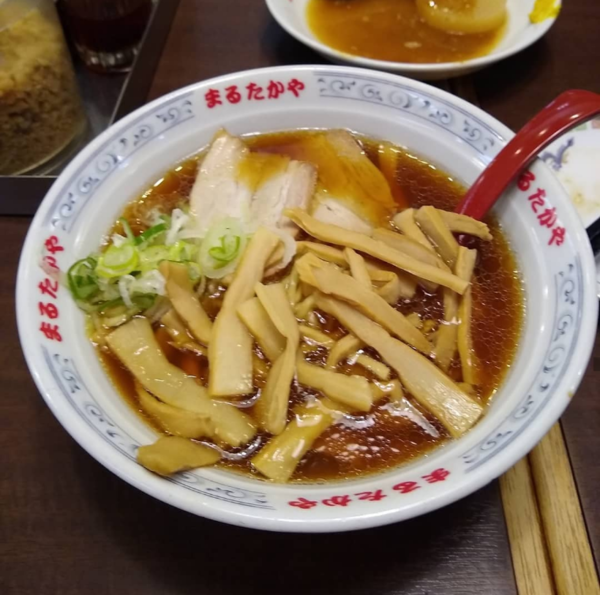 「シナチクメン」@まるたかや 砺波店の写真