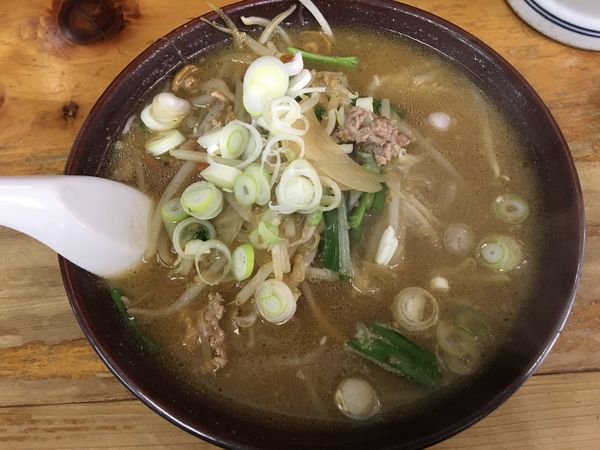「みそラーメン　600円」@代一元の写真
