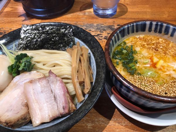 「味噌つけそば850円」@味箪笥の写真