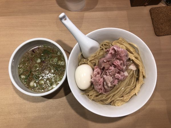 「特製つけ麺　大盛」@らぁ麺 鳳仙花の写真