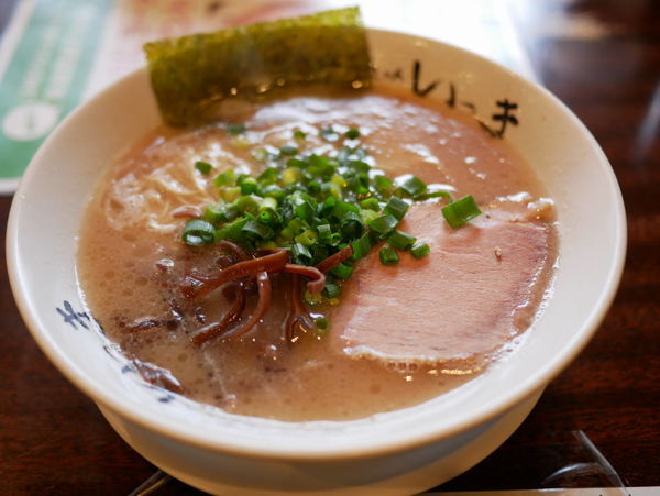 「らーめん ハリガネ＋替え玉 ハリガネ＋替え玉 ハリガネ」@博多長浜らーめん いっきの写真