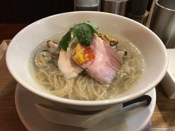 「浅利とムール貝の汐そば」@麺処しろくろの写真