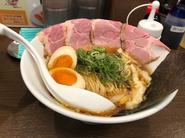 「特製十二分屋そば　980円」@十二分屋 蒲田店の写真