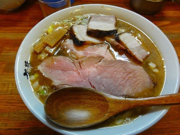 「半ミックス肉麺 850円」@麺 髙はしの写真