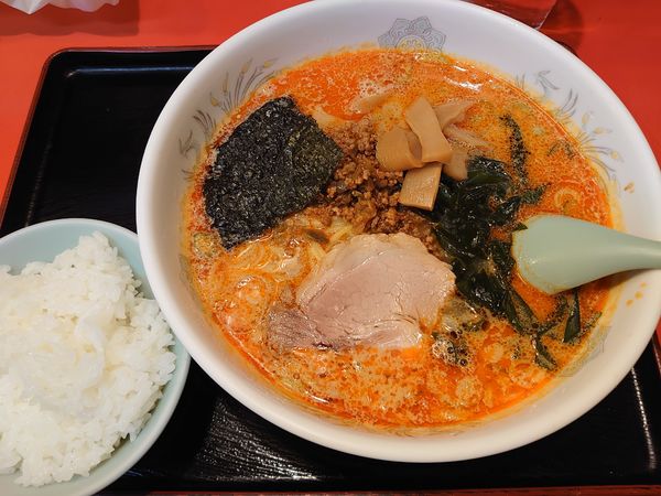 「坦々メン(750円)」@きらくの写真