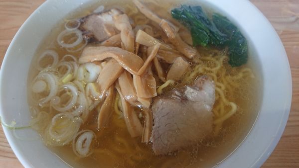 「メンマラーメン大盛」@ぜんやの写真