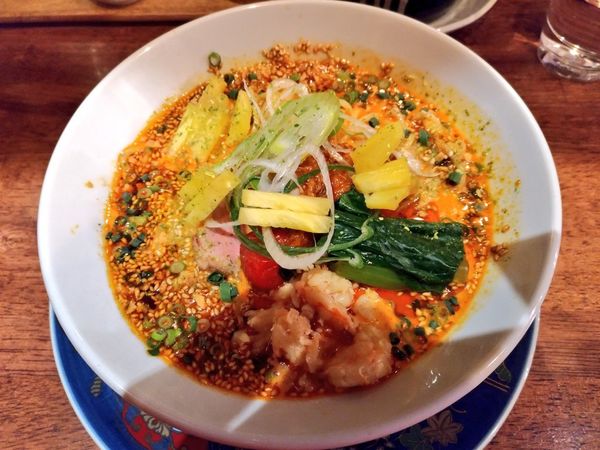 「期間限定 冷やしオマールヴィスク担々麺」@海老丸らーめんの写真