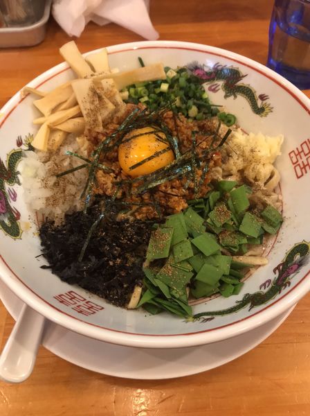 「台湾まぜそば」@らーめん いち大の写真