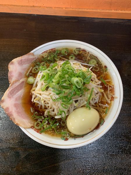 「熟成醤油ラーメンTP煮玉子」@本格ラーメン 九州男児の写真
