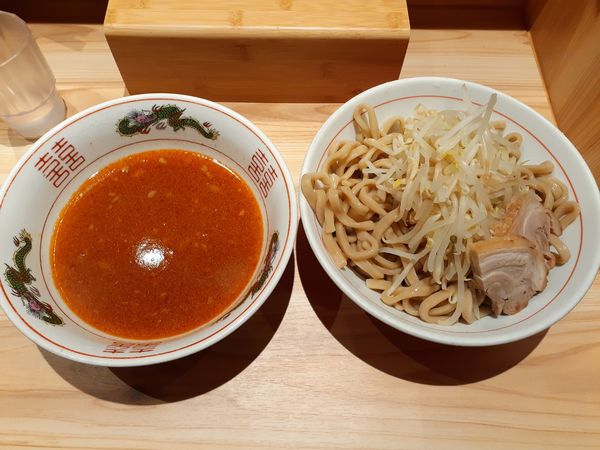 「つけ麺、大盛」@眞久中の写真