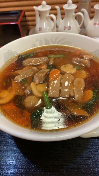 「豚の角煮ソバ」@横浜大唐の写真