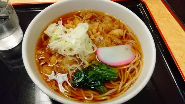 「たぬきそば350円」@小諸そば 新南口店の写真