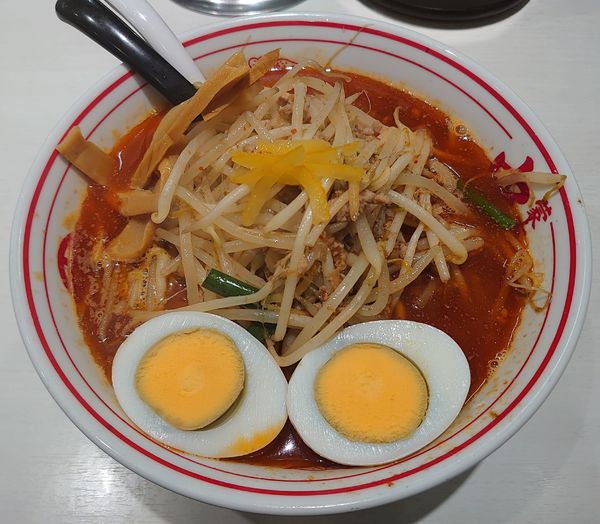 「中本風煮干ソバ(970円)」@蒙古タンメン 中本 川越店の写真